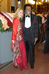 Roberto Blanco mit Freundin Luzandra Strassburg