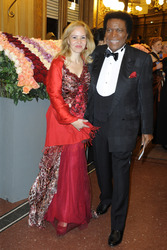 Roberto Blanco mit Freundin Luzandra Strassburg