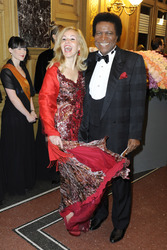 Roberto Blanco mit Freundin Luzandra Strassburg