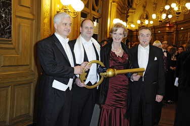 Hans-Joachim Frey mit Gästen