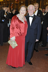 Kurt Biedenkopf mit Ehefrau Ingrid