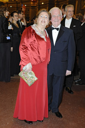 Kurt Biedenkopf mit Ehefrau Ingrid