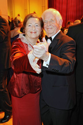 Kurt Biedenkopf mit Ehefrau Ingrid