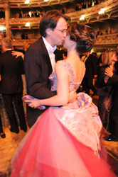 Bettina Cramer mit Begleitung