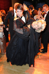 Gitte Haenning mit Begleitung