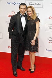 Erol Sander mit Gattin Caroline Goddet