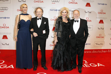 Franz-Xaver Kroetz mit Freundin Juliane mit Birgit Muth