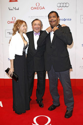 Richard Lugner mit Anastasia Sokol, Günther Kaufmann