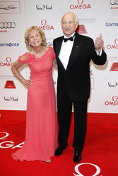 Edmund Stoiber mit Ehefrau Karin