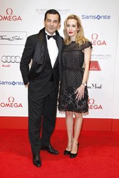 Erol Sander mit Gattin Caroline Godet