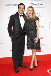 Erol Sander mit Gattin Caroline Godet