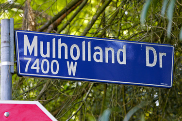 Mulholland Drive Schild