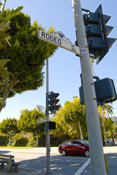 Rodeo Drive Straßenschild