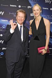 Brian Sullivan mit Petra Winter