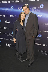 Bastian Pastewka mit Ehefrau Heidrun