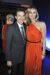 Carl-Uwe Steeb mit Ehefrau Kim