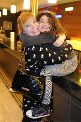 Sandra Steffl mit Tochter Emily