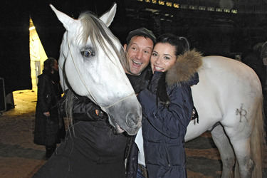 Björn Casapietra mit Ehefrau Anne-Sophie