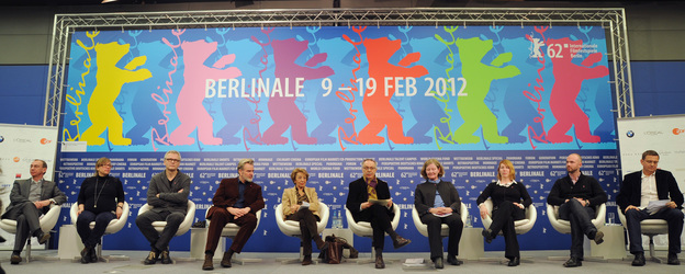 Dieter Kosslick mit seinem Berlinale-Team