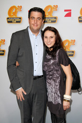 Bastian Pastewka mit Freundin Heidrun Buchmaier