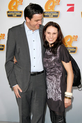 Bastian Pastewka mit Freundin Heidrun Buchmaier