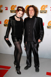 Konrad Stöckel mit Begleitung