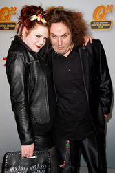 Konrad Stöckel mit Begleitung