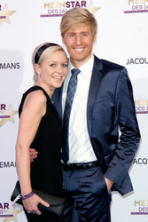 Maxi Arland mit Ehefrau Andrea Klappert