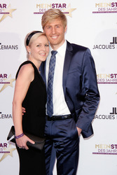 Maxi Arland mit Ehefrau Andrea Klappert