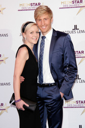 Maxi Arland mit Ehefrau Andrea Klappert