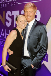 Maxi Arland mit Ehefrau Andrea Klappert