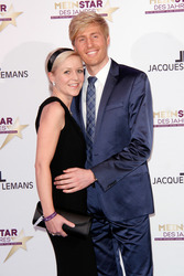 Maxi Arland mit Ehefrau Andrea Klappert