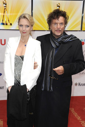 Dieter Wedel mit Begleitung