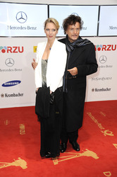 Dieter Wedel mit Begleitung