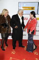 Mario Adorf mit Ehefrau Monique, Hannelore Elsner