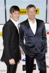 Thomas Hermanns mit Ehemann Wolfgang Macht