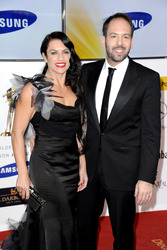 Christine Neubauer mit Begleitung