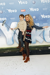 Alessandra Geissel und Sohn Maximilian