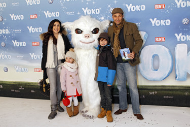 Judith Williams mit Ehemann Alexander Klaus Stecher und Kindern