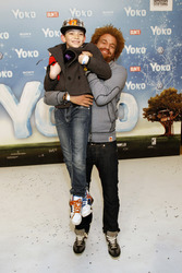 Rufus Martin mit Sohn Noah