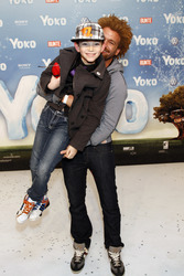 Rufus Martin mit Sohn Noah