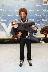 Rufus Martin mit Sohn Noah