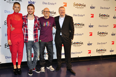 Alina Süggeler (Firda Gold), Roman Lob, Thomas D (Die Fantastischen Vier), Stefan Raab