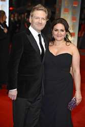 Kenneth Brannagh mit Gattin Lindsay Brunnock