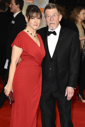 John Hurt mit Gattin Anwen Rees-Myers