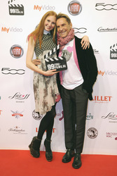 Wolfgang Joop mit Begleitung