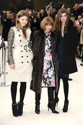 Anna Wintour mit Nichte Ellie Wintour und Gast