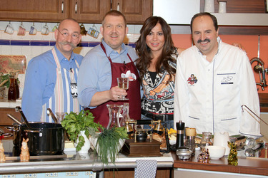 Horst Lichter, Dietmar Bär, Simone Thomalla, Johann Lafer