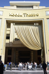 Aufbau für die Oscar-Verleihung 2012