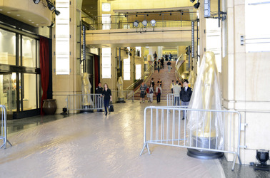 Aufbau für die Oscar-Verleihung 2012